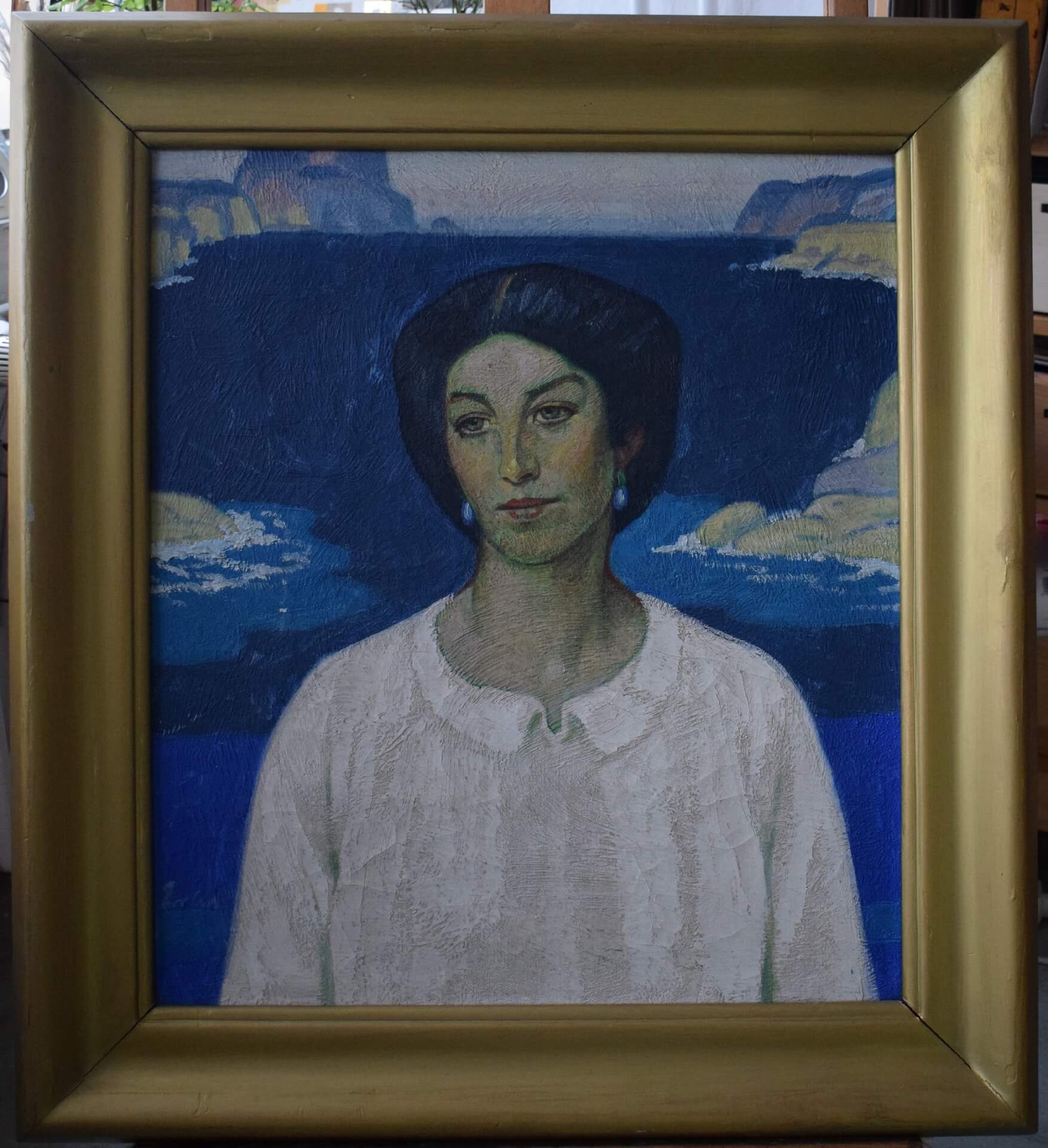 Gemälde Zustand vor der Restaurierung