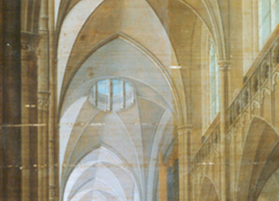 Gemälde Kathedrale
