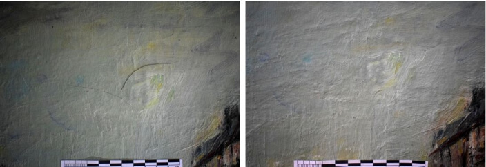 Detailansicht Pariser Seine-Brücke